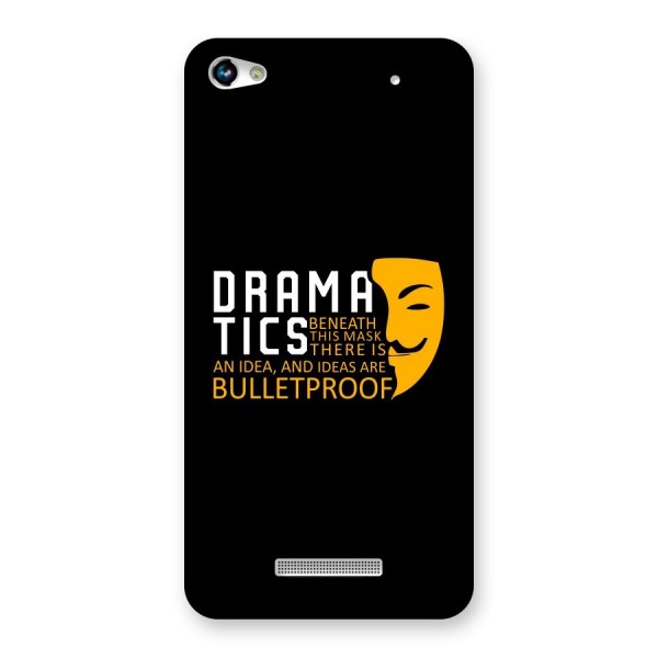 Dramatics Back Case for Micromax Hue 2
