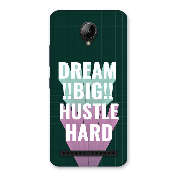Dream Bigger Back Case for Lenovo C2