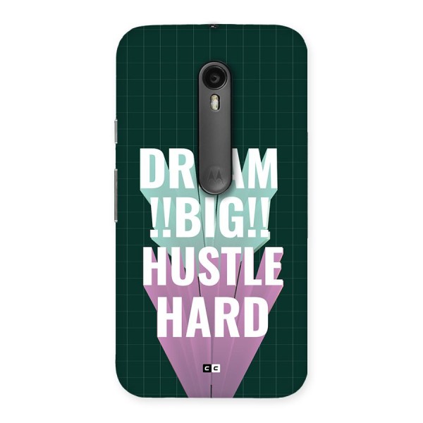 Dream Bigger Back Case for Moto G3