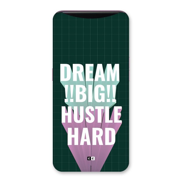Dream Bigger Back Case for Oppo Find X