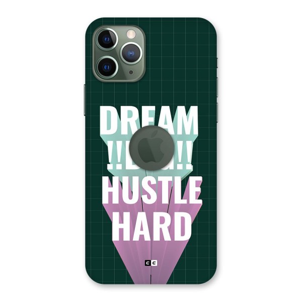 Dream Bigger Back Case for iPhone 11 Pro Logo Cut