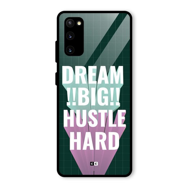 Dream Bigger Glass Back Case for Galaxy S20 FE 5G