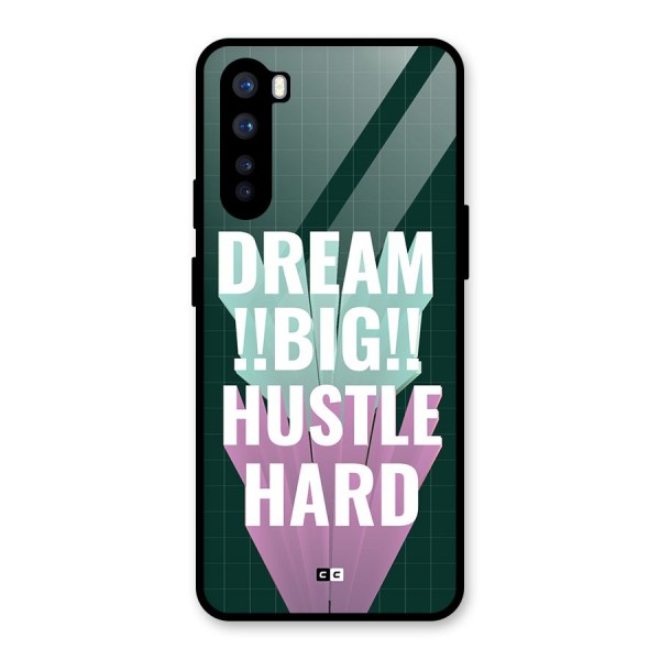 Dream Bigger Glass Back Case for OnePlus Nord