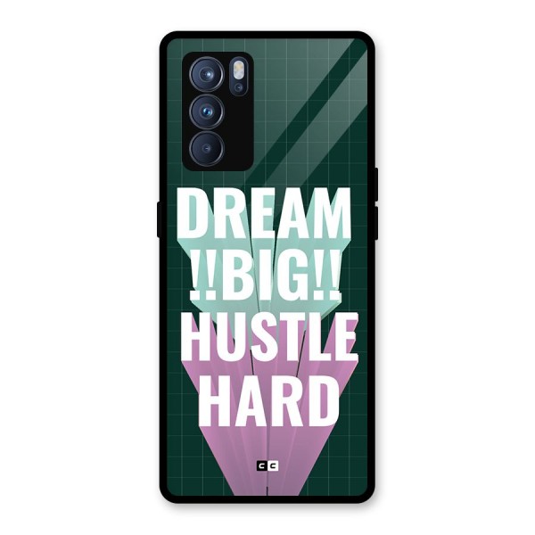 Dream Bigger Glass Back Case for Oppo Reno6 Pro 5G