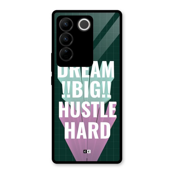 Dream Bigger Glass Back Case for Vivo V27