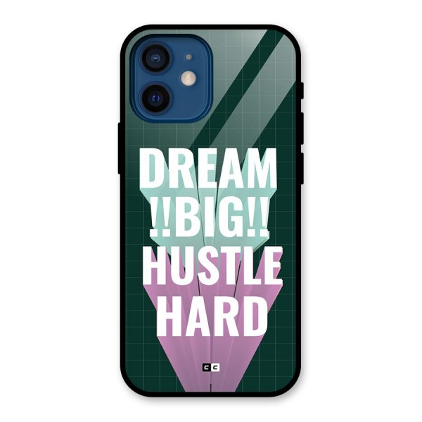 Dream Bigger Glass Back Case for iPhone 12 Mini