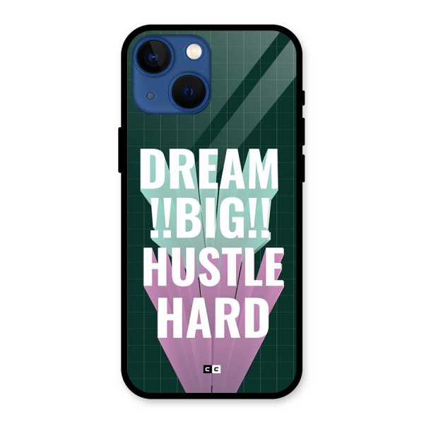 Dream Bigger Glass Back Case for iPhone 13 Mini