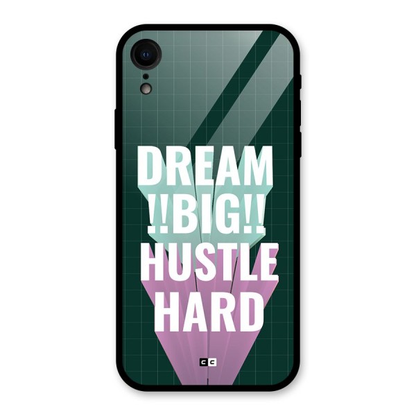 Dream Bigger Glass Back Case for iPhone XR