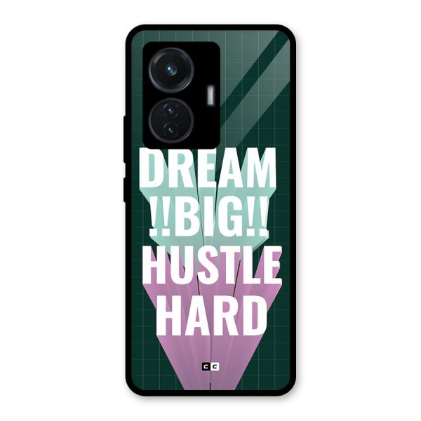 Dream Bigger Glass Back Case for iQOO Z6 44W
