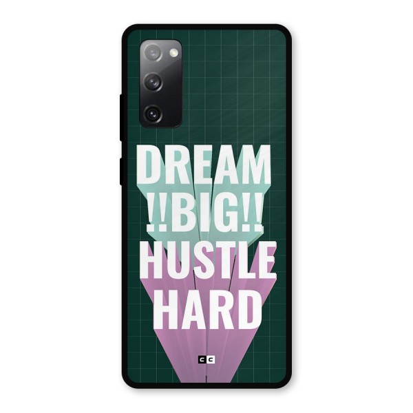 Dream Bigger Metal Back Case for Galaxy S20 FE 5G
