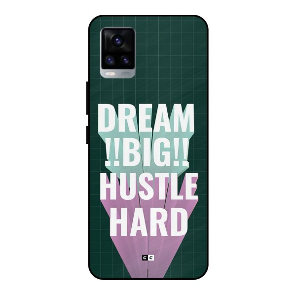 Dream Bigger Metal Back Case for Vivo V20