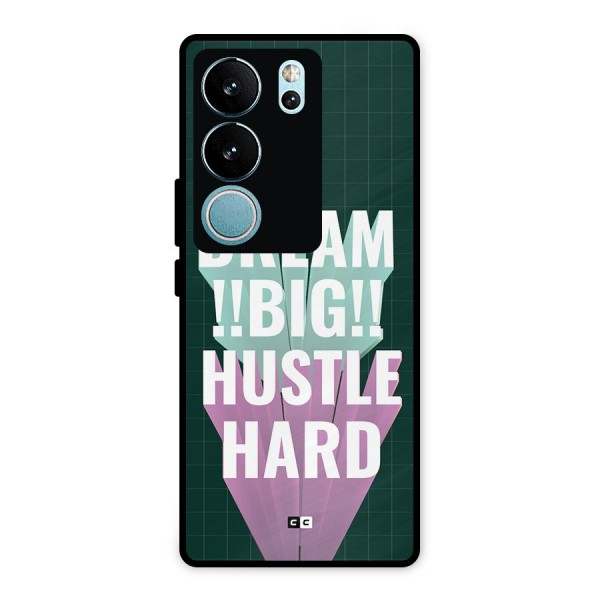 Dream Bigger Metal Back Case for Vivo V29