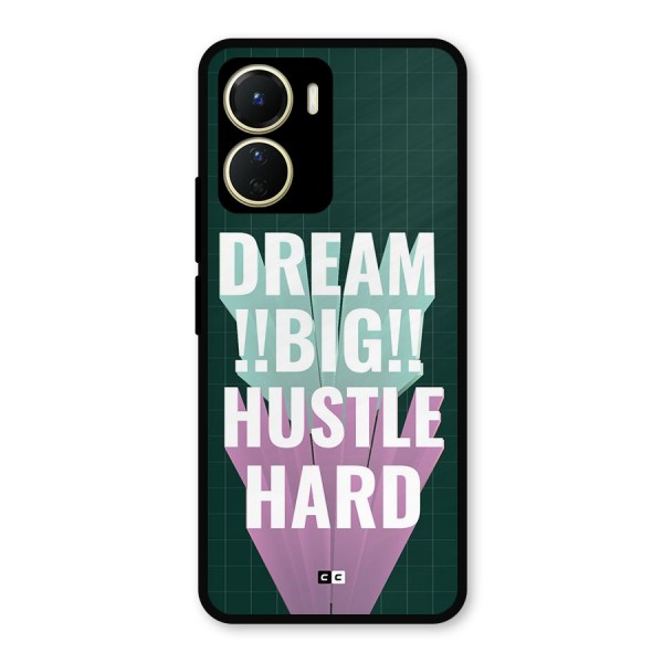 Dream Bigger Metal Back Case for Vivo Y16