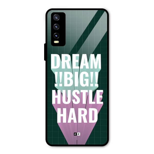 Dream Bigger Metal Back Case for Vivo Y20i