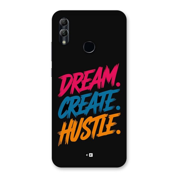 Dream Create Hustle Back Case for Honor 10 Lite