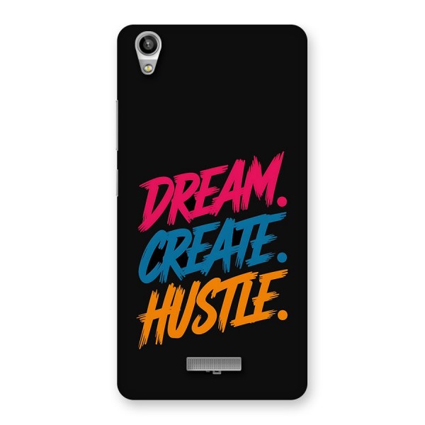 Dream Create Hustle Back Case for Lava Pixel V1