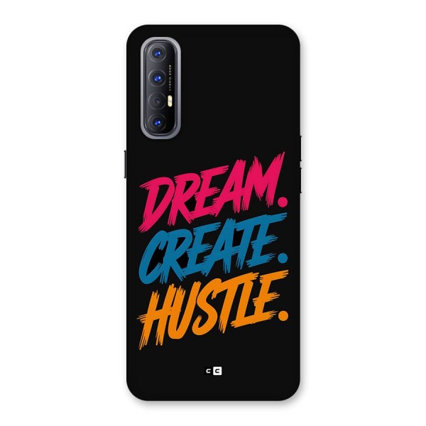 Dream Create Hustle Back Case for Oppo Reno3 Pro