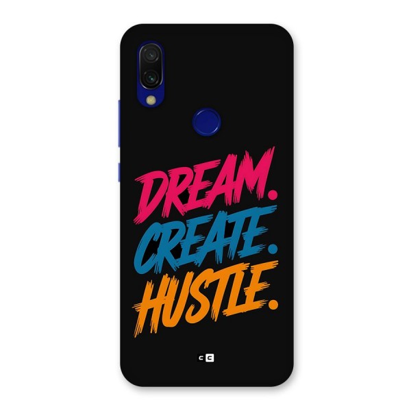 Dream Create Hustle Back Case for Redmi 7