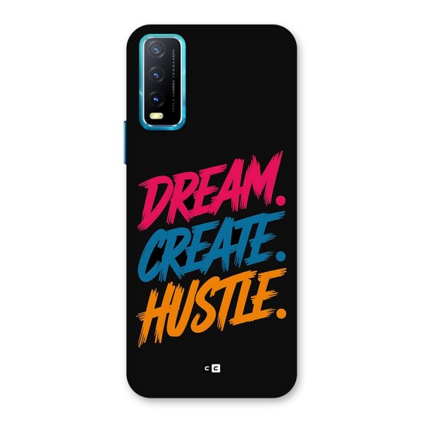Dream Create Hustle Back Case for Vivo Y12s