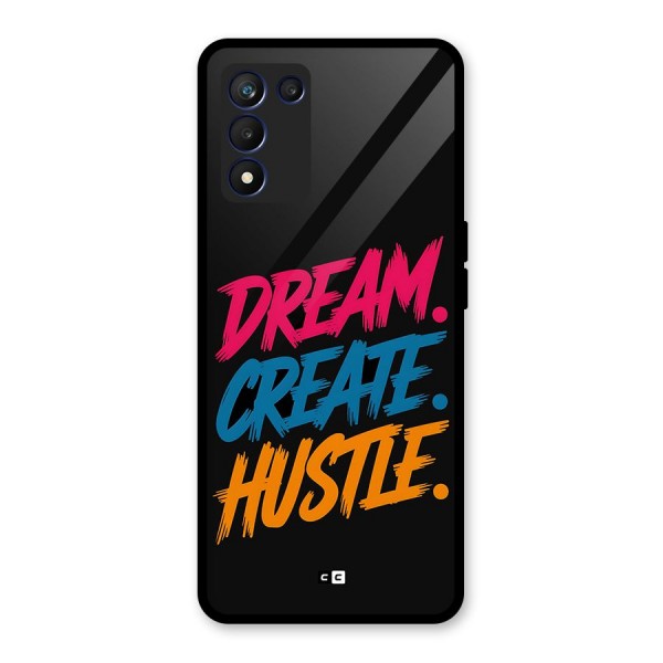 Dream Create Hustle Glass Back Case for Realme 9 5G Speed