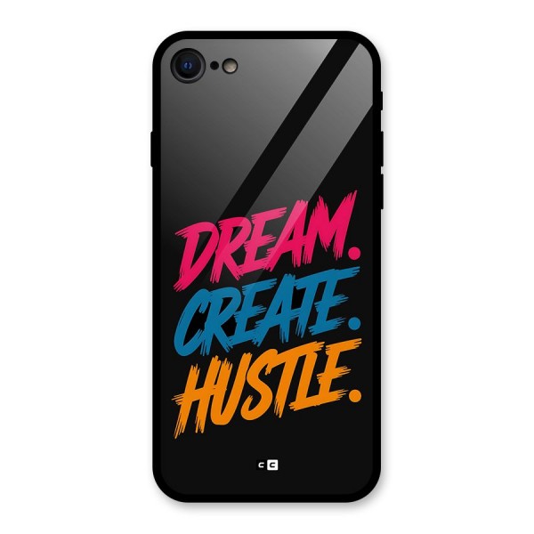 Dream Create Hustle Glass Back Case for iPhone SE 2022