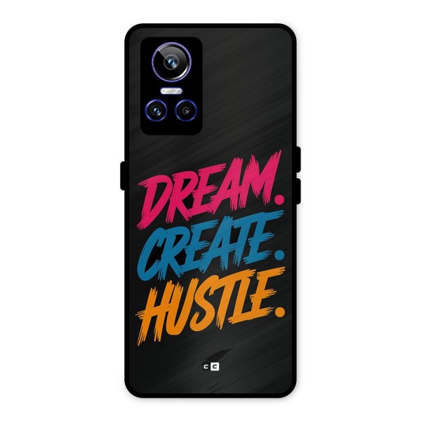 Dream Create Hustle Metal Back Case for Realme GT Neo 3
