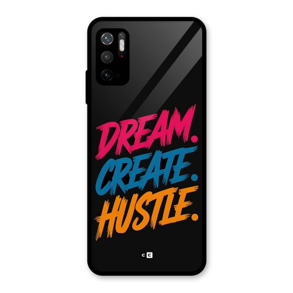 Dream Create Hustle Metal Back Case for Redmi Note 10T 5G