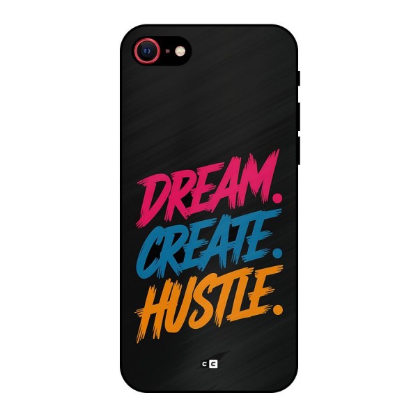 Dream Create Hustle Metal Back Case for iPhone SE 2022