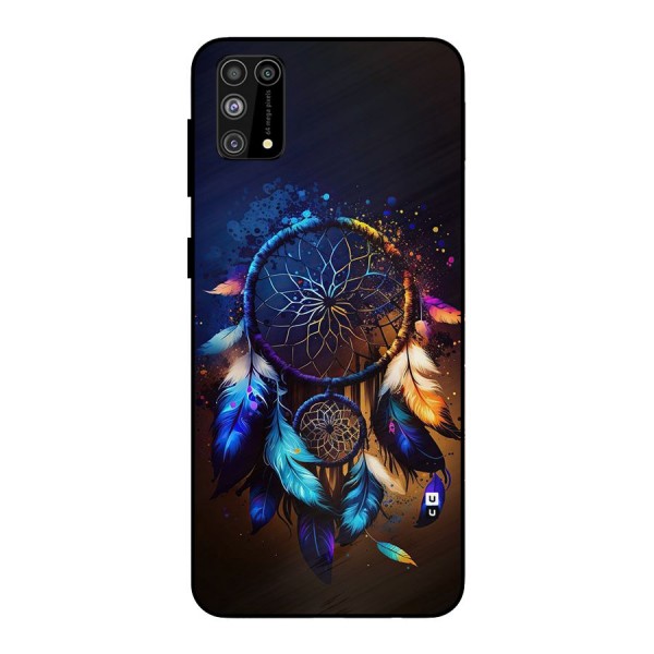 Dream Feather Metal Back Case for Galaxy M31
