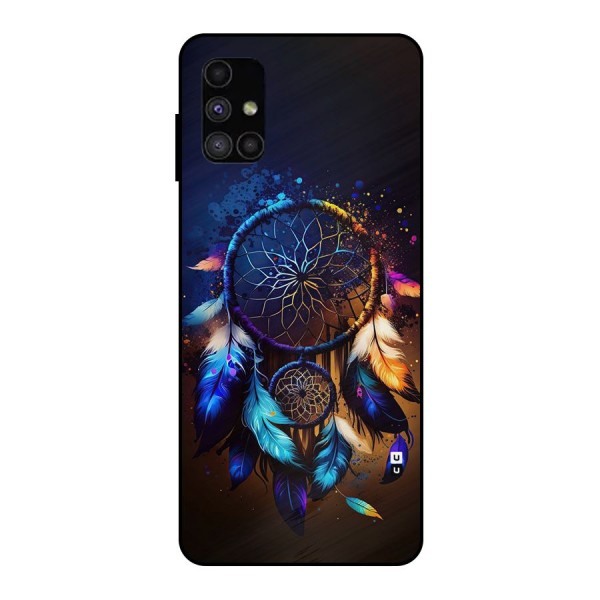 Dream Feather Metal Back Case for Galaxy M51