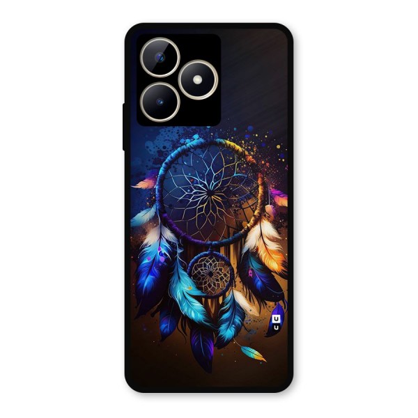 Dream Feather Metal Back Case for Realme C53