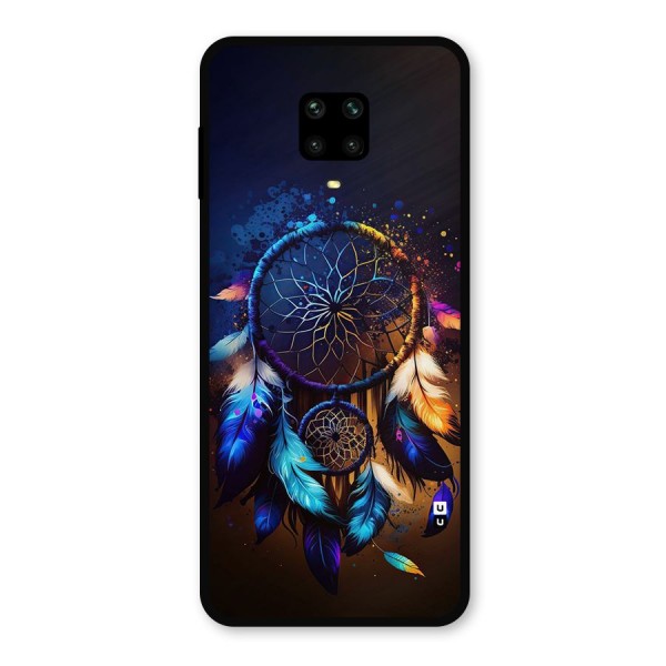 Dream Feather Metal Back Case for Redmi Note 9 Pro Max