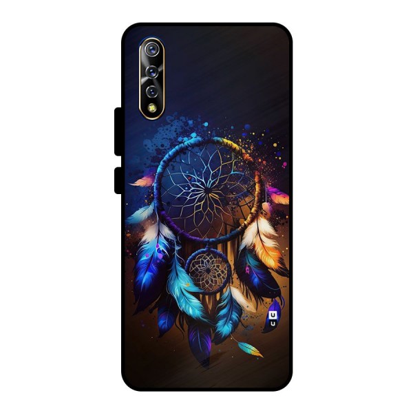 Dream Feather Metal Back Case for Vivo S1