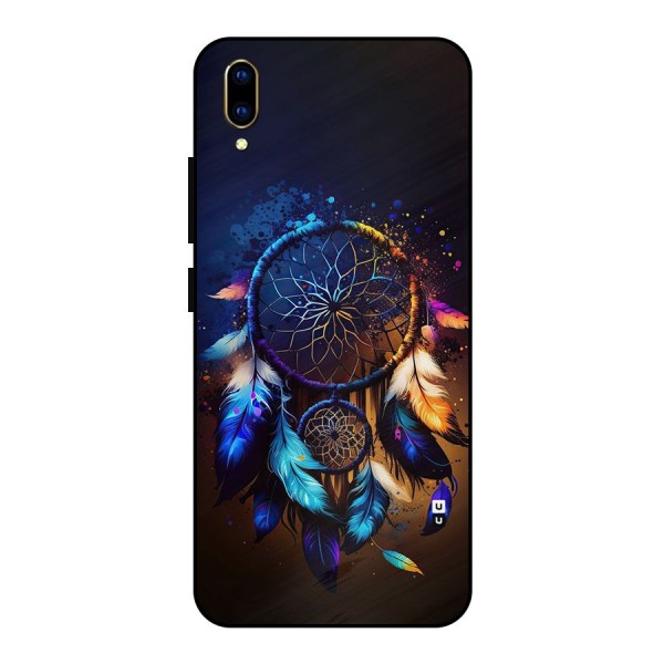 Dream Feather Metal Back Case for Vivo V11 Pro