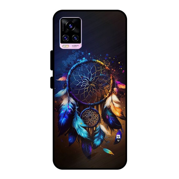 Dream Feather Metal Back Case for Vivo V20 Pro