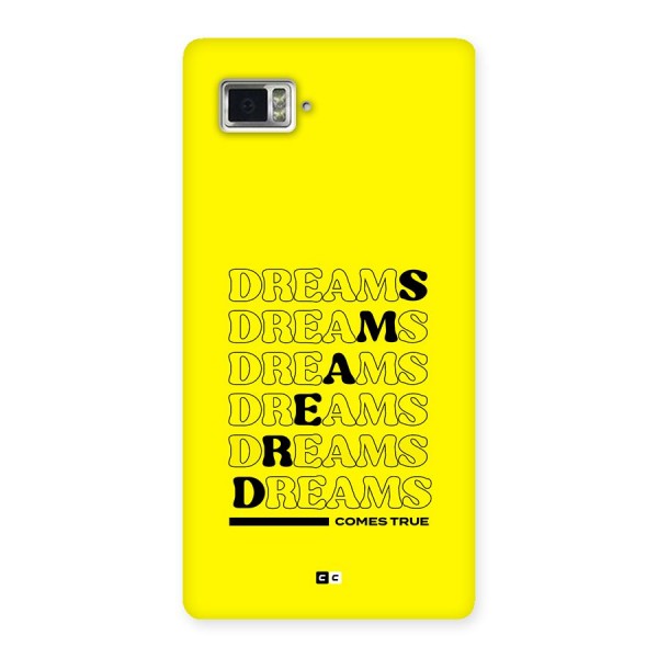 Dreams Comes True Back Case for Lenovo Vibe Z2 Pro K920