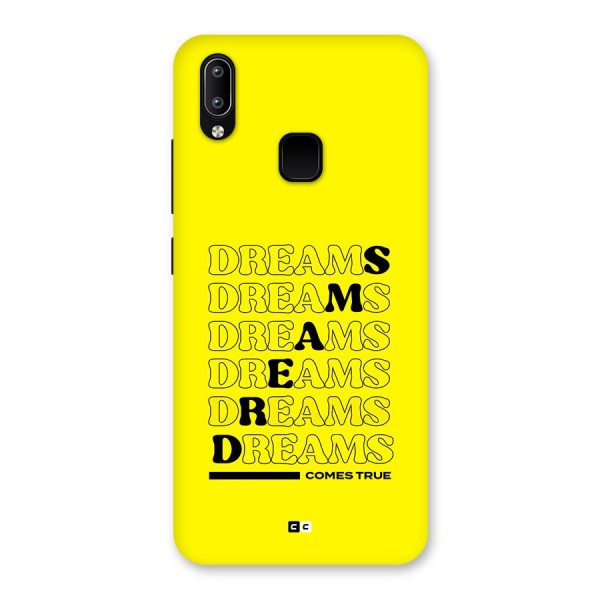 Dreams Comes True Back Case for Vivo Y93