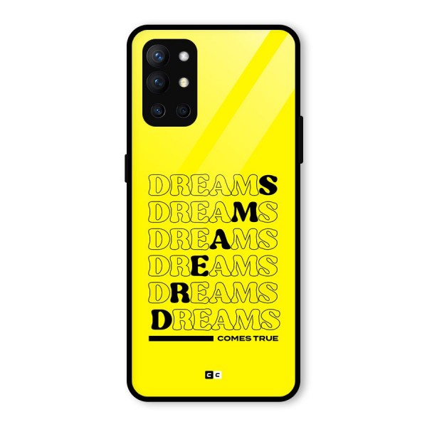 Dreams Comes True Glass Back Case for OnePlus 9R