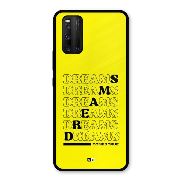Dreams Comes True Metal Back Case for iQOO 3