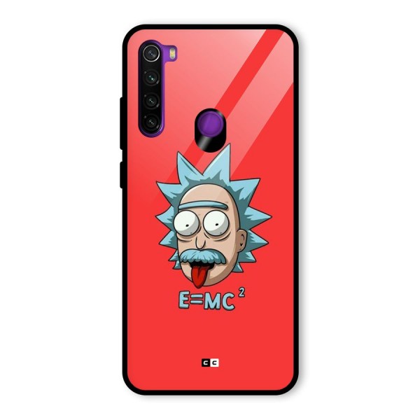 E is Equal Glass Back Case for Redmi Note 8