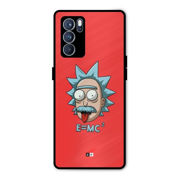 E is Equal Metal Back Case for Oppo Reno6 Pro 5G