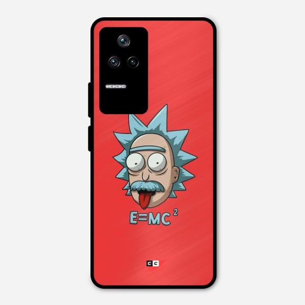 E is Equal Metal Back Case for Poco F4 5G