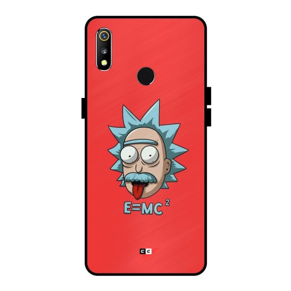 E is Equal Metal Back Case for Realme 3