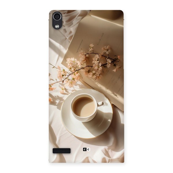 Early Morning Tea Back Case for Ascend P6