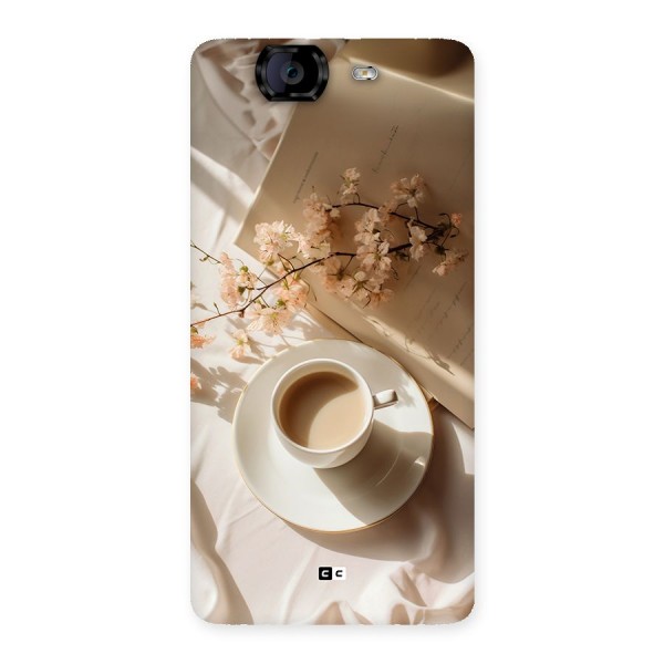 Early Morning Tea Back Case for Canvas Knight A350