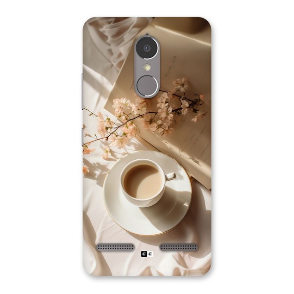 Early Morning Tea Back Case for Lenovo K6