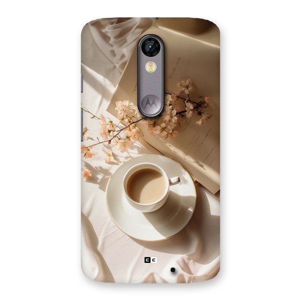 Early Morning Tea Back Case for Moto X Force