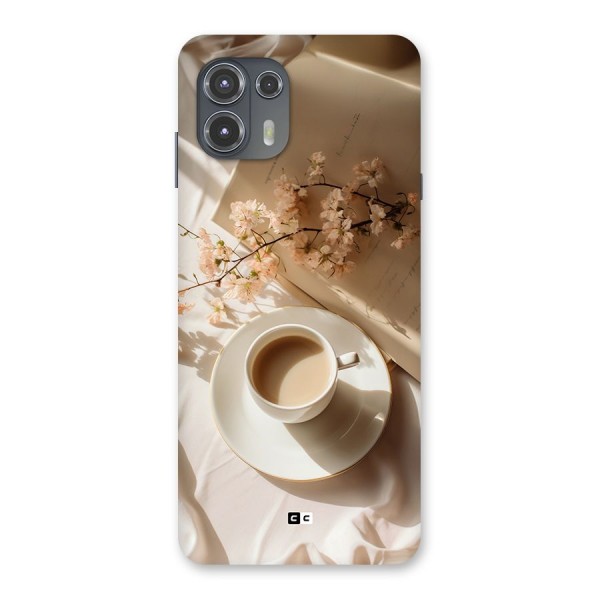 Early Morning Tea Back Case for Motorola Edge 20 Fusion