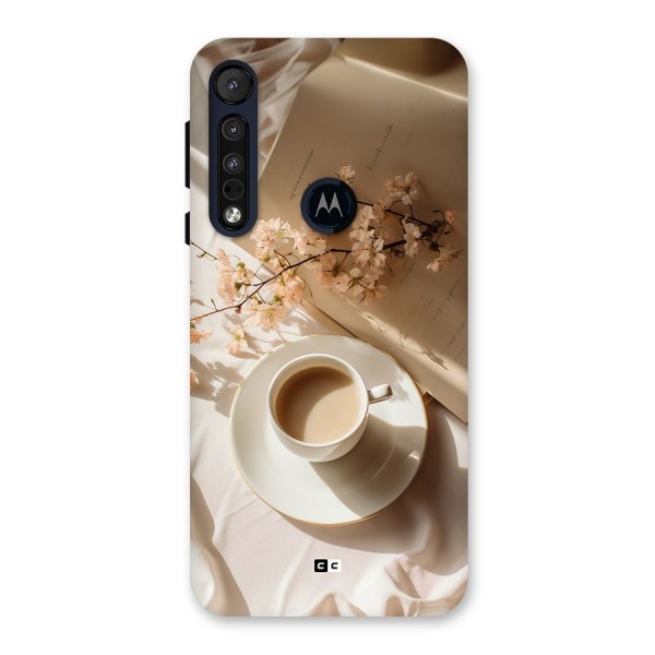 Early Morning Tea Back Case for Motorola One Macro