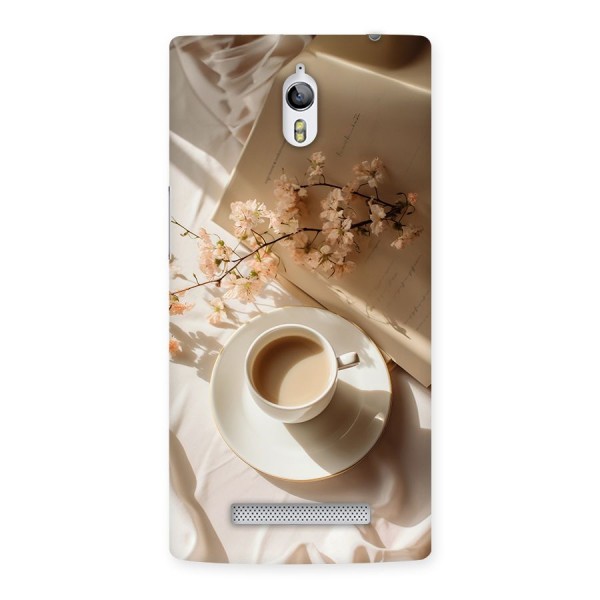 Early Morning Tea Back Case for Oppo Find 7